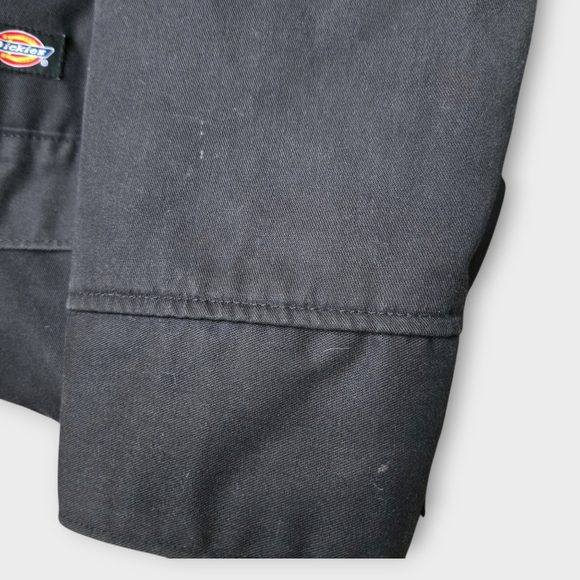 Dickies Insulated Eisenhower Front Zip Jacket - Black, Size L - Picture 9 of 14
